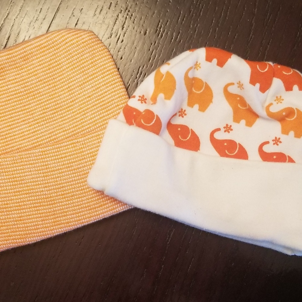Brand New  Medline Baby Beanie Cap Set of 2